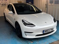 USED 2019 69 TESLA Model 3 (Dual Motor) Long Range Saloon 4dr Electric Auto 4WDE (346 ps)+2 KEYS+1 FORMER KEEPER+CLIMATE+2 CABLES+PANORAMIC SUNROOF+CRUISE+PARK CONTROL+FULL LEATHER HEATED SEATS+18