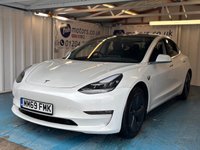 USED 2019 69 TESLA Model 3 (Dual Motor) Long Range Saloon 4dr Electric Auto 4WDE (346 ps)+2 KEYS+1 FORMER KEEPER+CLIMATE+2 CABLES+PANORAMIC SUNROOF+CRUISE+PARK CONTROL+FULL LEATHER HEATED SEATS+18