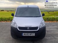USED 2018 18 PEUGEOT PARTNER 1.6 BlueHDi 854 Professional Panel Van 5dr Diesel Manual L1 (112 g/km, 97.64 bhp) OVER 50 CARS IN STOCK+VAT