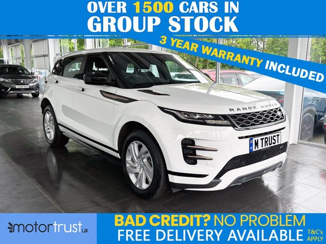 View our Land Rover Range Rover Evoque 1.5 P300e 12.2kWh R-Dynamic S SUV 5dr Petrol Plug-in Hybrid Auto 4WD Euro 6 (s/s) (309 ps) 1 OWNER! F/S/H! 