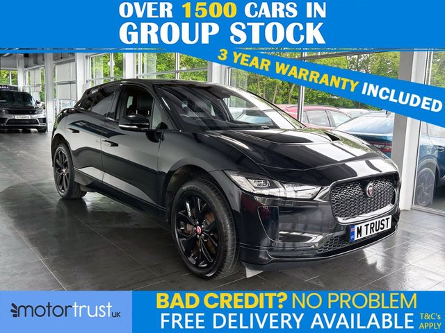 View our Jaguar I-Pace 400 90kWh HSE Black SUV 5dr Electric Auto 4WD (400 ps) 1 OWNER FROM NEW! 