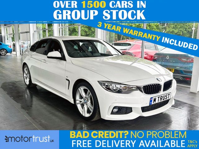View our BMW 4 Series Gran Coupe range