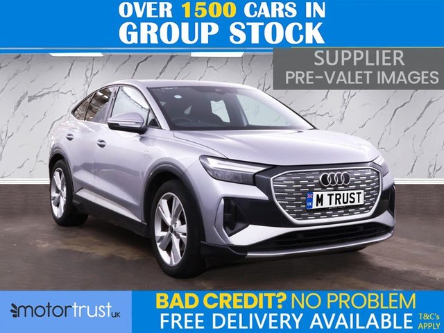 View our Audi Q4 E-Tron 35 S line Sportback 5dr Electric Auto 55kWh (170 ps) 1 OWNER FROM NEW! 