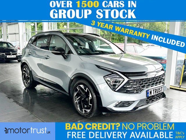 View our Kia Sportage 1.6 T-GDi 13.8kWh GT-Line S SUV 5dr Petrol Plug-in Hybrid Auto AWD Euro 6 (s/s) (261 bhp) F/S/H! 1 OWNER!
