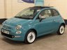 USED 2017 67 FIAT 500 1.2 Anniversario Opening Panoramic Sunroof Hatchback 3 Door Petrol Manual Euro 6 (s/s) (69 bhp) 11 SERVICES TO 41,360 MILES