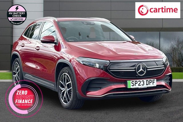 View our Mercedes-Benz Eqa EQA 300 66.5kWh AMG Line (Premium) SUV 5dr Electric Auto 4MATIC (228 ps) Smartphone Integration, Parking Package, Seat Comfort Package, Mirror Package, Heated Front Seats