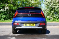 USED 2023 73 HYUNDAI BAYON 1.0 T-GDi MHEV Ultimate SUV 5dr Petrol Hybrid Manual Euro 6 (s/s) (100 ps) INTENSE BLUE METALLIC PAINTWORK + HEATED STEERING WHEEL + CARPLAY