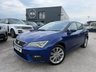 USED 2019 69 SEAT LEON 2.0 TDI XCELLENCE Hatchback 5dr Diesel Manual Euro 6-2 FORMER KEEPERS-HEATED BLACK LEATHER-CAR PLAY-BLUETOOTH-CRUISE CONTROL-DAB RADIO-DUAL ZONE CLIMATE CONTROL 