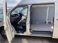 USED 2021 21 VOLKSWAGEN TRANSPORTER 2.0 TDI T32 LWB HIGH ROOF IN ASCOT GREY, 1 OWNER FVWSH 73K, IDEAL CAMPER VAN 6 MNTH WARRANTY, FULL MOT, JUST SERVICED