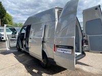 USED 2021 21 VOLKSWAGEN TRANSPORTER 2.0 TDI T32 LWB HIGH ROOF IN ASCOT GREY, 1 OWNER FVWSH 73K, IDEAL CAMPER VAN 6 MNTH WARRANTY, FULL MOT, JUST SERVICED