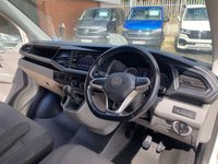 USED 2021 21 VOLKSWAGEN TRANSPORTER 2.0 TDI T32 LWB HIGH ROOF IN ASCOT GREY, 1 OWNER FVWSH 73K, IDEAL CAMPER VAN 6 MNTH WARRANTY, FULL MOT, JUST SERVICED