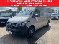 USED 2021 21 VOLKSWAGEN TRANSPORTER 2.0 TDI T32 LWB HIGH ROOF IN ASCOT GREY, 1 OWNER FVWSH 73K, IDEAL CAMPER VAN 6 MNTH WARRANTY, FULL MOT, JUST SERVICED