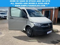 USED 2021 21 VOLKSWAGEN TRANSPORTER 2.0 TDI T32 LWB HIGH ROOF IN ASCOT GREY, 1 OWNER FVWSH 73K, IDEAL CAMPER VAN 6 MNTH WARRANTY, FULL MOT, JUST SERVICED