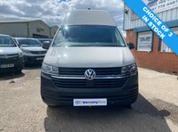 USED 2021 21 VOLKSWAGEN TRANSPORTER 2.0 TDI T32 LWB HIGH ROOF IN ASCOT GREY, 1 OWNER FVWSH 73K, IDEAL CAMPER VAN 6 MNTH WARRANTY, FULL MOT, JUST SERVICED