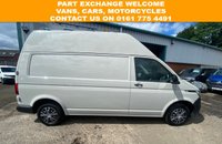 USED 2021 21 VOLKSWAGEN TRANSPORTER 2.0 TDI T32 LWB HIGH ROOF IN ASCOT GREY, 1 OWNER FVWSH 73K, IDEAL CAMPER VAN 6 MNTH WARRANTY, FULL MOT, JUST SERVICED