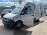 USED 2021 21 VOLKSWAGEN TRANSPORTER 2.0 TDI T32 LWB HIGH ROOF IN ASCOT GREY, 1 OWNER FVWSH 73K, IDEAL CAMPER VAN 6 MNTH WARRANTY, FULL MOT, JUST SERVICED