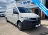 USED 2021 21 VOLKSWAGEN TRANSPORTER 2.0 TDI T32 LWB HIGH ROOF IN ASCOT GREY, 1 OWNER FVWSH 73K, IDEAL CAMPER VAN 6 MNTH WARRANTY, FULL MOT, JUST SERVICED