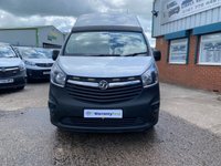 USED 2018 18 VAUXHALL VIVARO 1.6 CDTi LWB HIGH ROOF L2 H2 Euro 6 (125 bhp) IDEAL CAMPER VAN 6 MONTHS WARRANTY, FULL MOT, JUST SERVICED