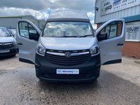 USED 2018 18 VAUXHALL VIVARO 1.6 CDTi LWB HIGH ROOF L2 H2 Euro 6 (125 bhp) IDEAL CAMPER VAN 6 MONTHS WARRANTY, FULL MOT, JUST SERVICED