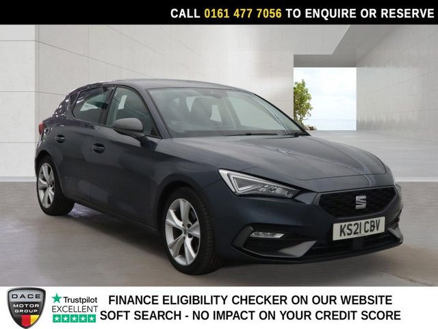 2021 seat leon 1.5 etsi mhev fr hatchback 5dr petrol hybrid dsg euro 6 (s/s) (150 ps) history+sat nav+digi dash 2021 44,000... photo