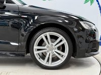 USED 2018 18 AUDI A3 CABRIOLET 1.5 TFSI CoD S line Convertible 2dr Petrol Manual Euro 6 (s/s) (150 ps) Mythos Black Metallic S-Line Cabriolet, Audi Service History, Heated Seats, SATNAV, Audi Smartphone Connect Only 22000 Miles