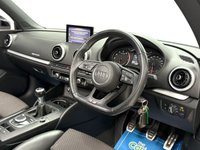USED 2018 18 AUDI A3 CABRIOLET 1.5 TFSI CoD S line Convertible 2dr Petrol Manual Euro 6 (s/s) (150 ps) Mythos Black Metallic S-Line Cabriolet, Audi Service History, Heated Seats, SATNAV, Audi Smartphone Connect Only 22000 Miles