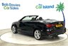 USED 2018 18 AUDI A3 CABRIOLET 1.5 TFSI CoD S line Convertible 2dr Petrol Manual Euro 6 (s/s) (150 ps) Mythos Black Metallic S-Line Cabriolet, Audi Service History, Heated Seats, SATNAV, Audi Smartphone Connect Only 22000 Miles