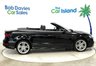 USED 2018 18 AUDI A3 CABRIOLET 1.5 TFSI CoD S line Convertible 2dr Petrol Manual Euro 6 (s/s) (150 ps) Mythos Black Metallic S-Line Cabriolet, Audi Service History, Heated Seats, SATNAV, Audi Smartphone Connect Only 22000 Miles