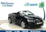 USED 2018 18 AUDI A3 CABRIOLET 1.5 TFSI CoD S line Convertible 2dr Petrol Manual Euro 6 (s/s) (150 ps) Mythos Black Metallic S-Line Cabriolet, Audi Service History, Heated Seats, SATNAV, Audi Smartphone Connect Only 22000 Miles