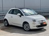 USED 2017 67 FIAT 500 1.2 Lounge Hatchback 3dr Petrol Manual Euro 6 (s/s) (69 bhp) SUNROOF+DAB+BT+REVERSE SENSORS