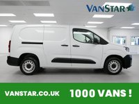 USED 2023 23 PEUGEOT PARTNER 1.5 BLUEHDI 100 BHP 950 PROFESSIONAL PREMIUM + LONG L2 LONG | 3 SEATS | CARPLAY | AIR CON