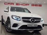 USED 2017 67 MERCEDES-BENZ GLC 3.0 GLC350d V6 AMG Line (Premium Plus) Coupe 5dr Diesel G-Tronic 4MATIC Euro 6 (s/s) (258 ps) 