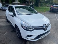 USED 2018 68 RENAULT CLIO 0.9 TCe Iconic Hatchback 5dr Petrol Manual Euro 6 (s/s) (75 ps) 2 OWNER+GOOD SERVICE HISTORY