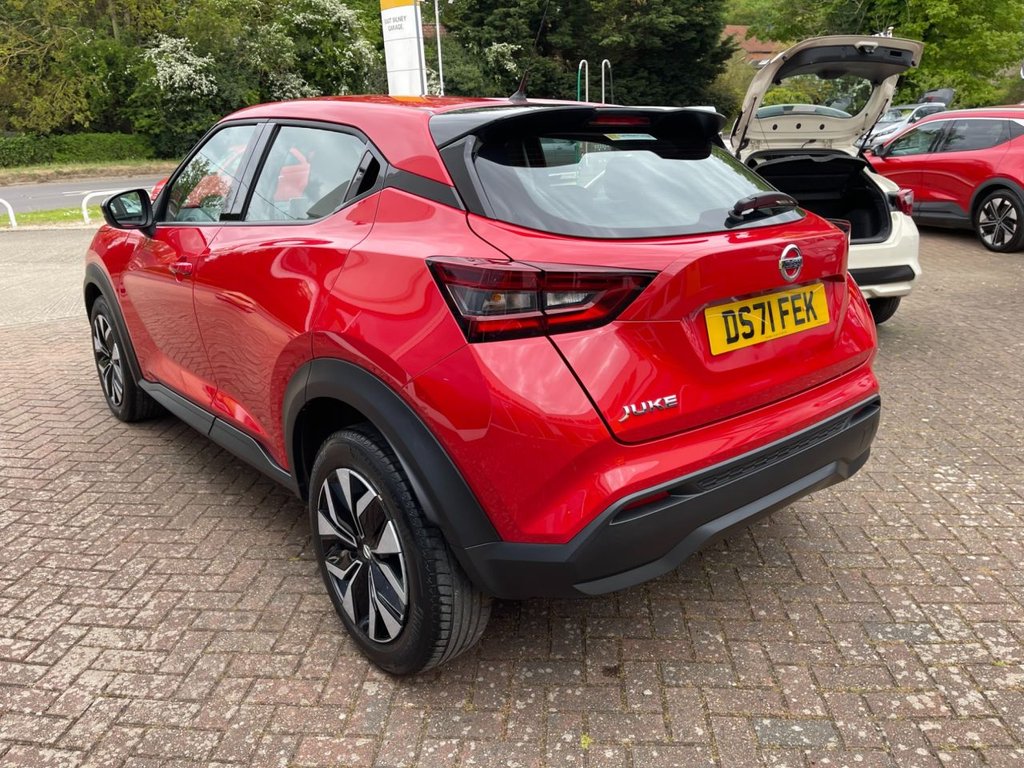 USED 2022 71 NISSAN JUKE 1.0 DIG-T Acenta SUV 5dr Petrol Manual Euro 6 (s/s) (114 ps) 