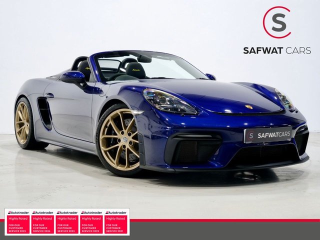 2023 23 Porsche 718 Spyder 4.0 Spyder 2dr Petrol PDK Euro 6 (s/s) (420 ps)
