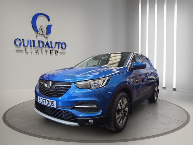 View our Vauxhall Grandland X 1.2 Turbo Sport Nav SUV 5dr Petrol Manual Euro 6 (s/s) (130 ps)