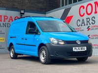 USED 2015 15 VOLKSWAGEN CADDY MAXI 1.6 TDI C20 Startline Panel Van 4dr Diesel Manual L1 H1 (149 g/km, 101 bhp) MAXI !!!!!