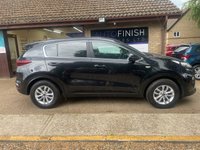 USED 2019 69 KIA SPORTAGE 1.6 CRDi EcoDynamics+ 1 SUV 5dr Diesel Hybrid Manual Euro 6 (s/s) (114 bhp) * 1 KEEPER FROM NEW * 2 KEYS * FULL SERVICE HISTORY * 8 STAMPS * MIRROR PLAY * PARKING CAMERA *