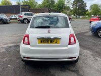 USED 2018 18 FIAT 500 0.9 TwinAir Lounge Hatchback 3dr Petrol Manual Euro 6 (s/s) (85 bhp) 1 OWNER+GREAT VALUE+NEW MOT