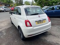 USED 2018 18 FIAT 500 0.9 TwinAir Lounge Hatchback 3dr Petrol Manual Euro 6 (s/s) (85 bhp) 1 OWNER+GREAT VALUE+NEW MOT