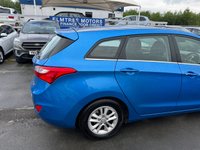 USED 2016 66 HYUNDAI I30 1.6 Turbo Diesel (CRDI), Blue Drive, SE Edition, Tourer, 5 Door, Manual, Euro 6, �&pound;20 Yearly Road Tax (Low Emissions). FULL 12 MONTH MOT WITH EVERY CAR