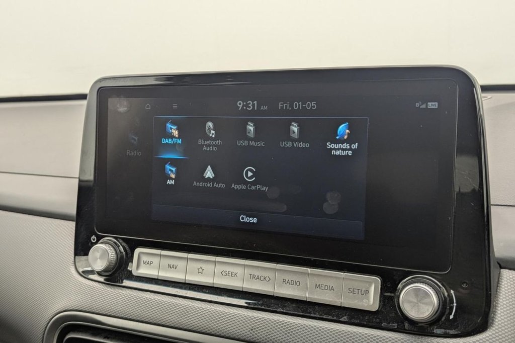 USED 2023 23 HYUNDAI KONA 39kWh Premium SUV 5dr Electric Auto (10.5kW Charger) (136 ps) Car Play, Heated Seats, Camera