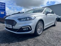 USED 2020 70 FORD MONDEO 2.0 EcoBlue Titanium Edition Hatchback 5dr Diesel Manual Euro 6 (s/s) (150 ps) SERVICE HISTORY* 5 STAMPS* FULL LEATHER* SAT NAV* CRUISE CONTROL* HEATED WINDSCREEN* HEATED FRONT SEATS* PARKING SENSORS* PARK PILOT* AUTO START/ STOP* ELECTRIC HANDBRAKE* DUAL CLIMATE CONTROL*