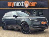 USED 2022 22 LAND ROVER RANGE ROVER 3.0 P400 MHEV SE SUV 5dr Petrol Auto 4WD Euro 6 (s/s) (400 ps) HIGH SPEC + REAR WHEEL STEERING + 23" ALLOYS + MERIDIAN SOUND + HEAD UP DISPLAY + BELGRAVIA GREEN + DEPLOYABLE SIDE STEPS + SLIDING PAN ROOF + 2 KEYS + FINANCE AVAILABLE + FULL LAND ROVER SERVICE HISTORY + PART EXCHANGE WELCOME