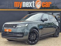USED 2022 22 LAND ROVER RANGE ROVER 3.0 P400 MHEV SE SUV 5dr Petrol Auto 4WD Euro 6 (s/s) (400 ps) HIGH SPEC + REAR WHEEL STEERING + 23" ALLOYS + MERIDIAN SOUND + HEAD UP DISPLAY + BELGRAVIA GREEN + DEPLOYABLE SIDE STEPS + SLIDING PAN ROOF + 2 KEYS + FINANCE AVAILABLE + FULL LAND ROVER SERVICE HISTORY + PART EXCHANGE WELCOME
