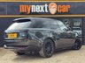 USED 2022 22 LAND ROVER RANGE ROVER 3.0 P400 MHEV SE SUV 5dr Petrol Auto 4WD Euro 6 (s/s) (400 ps) HIGH SPEC + REAR WHEEL STEERING + 23" ALLOYS + MERIDIAN SOUND + HEAD UP DISPLAY + BELGRAVIA GREEN + DEPLOYABLE SIDE STEPS + SLIDING PAN ROOF + 2 KEYS + FINANCE AVAILABLE + FULL LAND ROVER SERVICE HISTORY + PART EXCHANGE WELCOME