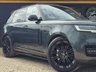 USED 2022 22 LAND ROVER RANGE ROVER 3.0 P400 MHEV SE SUV 5dr Petrol Auto 4WD Euro 6 (s/s) (400 ps) HIGH SPEC + REAR WHEEL STEERING + 23" ALLOYS + MERIDIAN SOUND + HEAD UP DISPLAY + BELGRAVIA GREEN + DEPLOYABLE SIDE STEPS + SLIDING PAN ROOF + 2 KEYS + FINANCE AVAILABLE + FULL LAND ROVER SERVICE HISTORY + PART EXCHANGE WELCOME