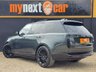 USED 2022 22 LAND ROVER RANGE ROVER 3.0 P400 MHEV SE SUV 5dr Petrol Auto 4WD Euro 6 (s/s) (400 ps) HIGH SPEC + REAR WHEEL STEERING + 23" ALLOYS + MERIDIAN SOUND + HEAD UP DISPLAY + BELGRAVIA GREEN + DEPLOYABLE SIDE STEPS + SLIDING PAN ROOF + 2 KEYS + FINANCE AVAILABLE + FULL LAND ROVER SERVICE HISTORY + PART EXCHANGE WELCOME