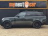 USED 2022 22 LAND ROVER RANGE ROVER 3.0 P400 MHEV SE SUV 5dr Petrol Auto 4WD Euro 6 (s/s) (400 ps) HIGH SPEC + REAR WHEEL STEERING + 23" ALLOYS + MERIDIAN SOUND + HEAD UP DISPLAY + BELGRAVIA GREEN + DEPLOYABLE SIDE STEPS + SLIDING PAN ROOF + 2 KEYS + FINANCE AVAILABLE + FULL LAND ROVER SERVICE HISTORY + PART EXCHANGE WELCOME