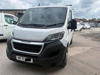 USED 2022 71 PEUGEOT BOXER 2.2L 162 BHP A/C~REAR PARKING SENSRS~SATNAV